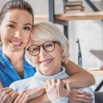 Seniors happy in best assisted living community